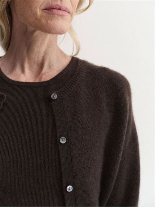 Cardigan spazzolato Coco ALMADA LABEL | 4714CH